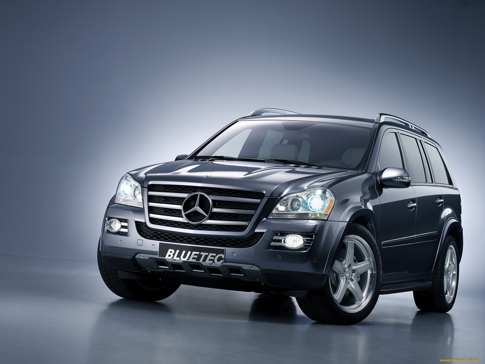 mercedes, benz, vision, gl, 420, bluete, 